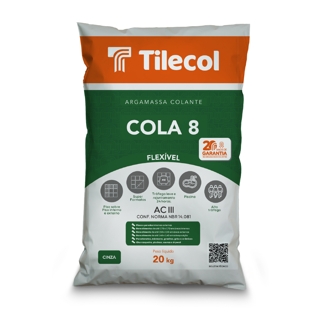 Cola 8 (Cinza)